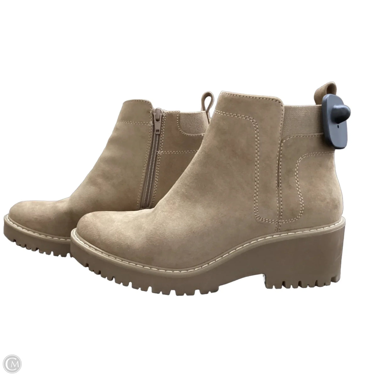 Boots Ankle Heels By Sonoma In Tan, Size: 8