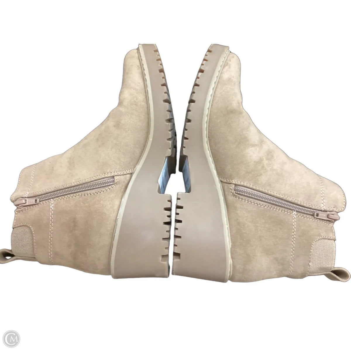 Boots Ankle Heels By Sonoma In Tan, Size: 8