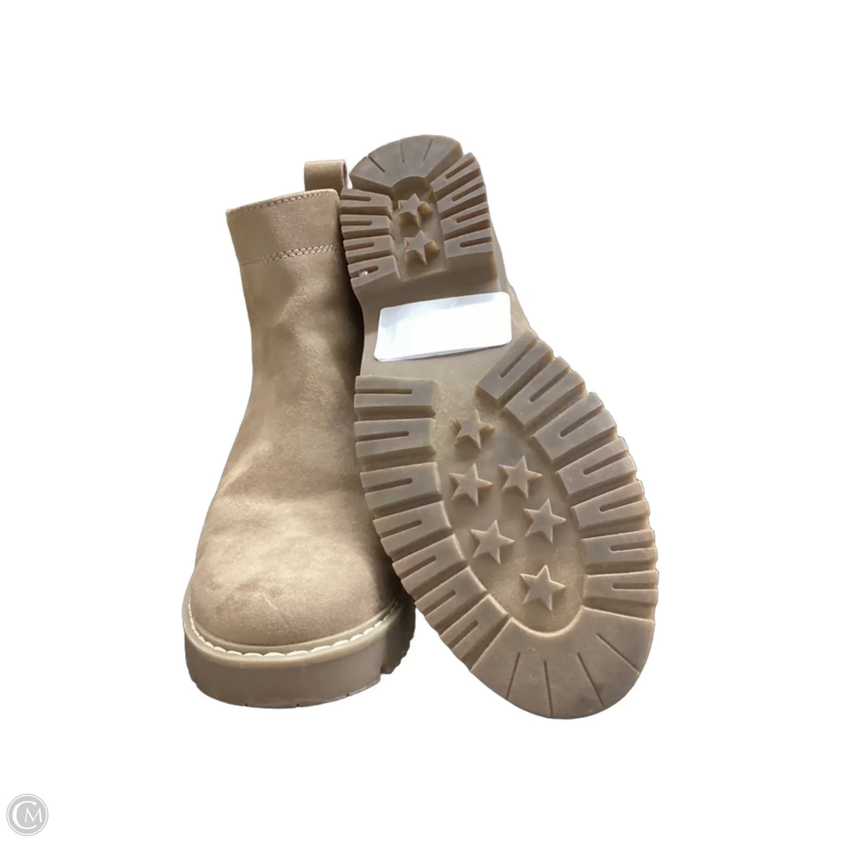 Boots Ankle Heels By Sonoma In Tan, Size: 8