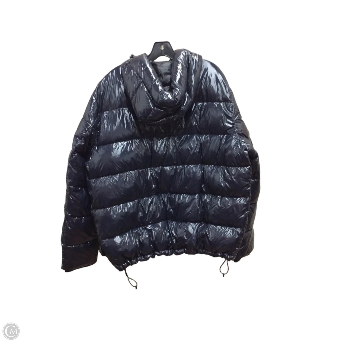 Coat Puffer & Quilted By Calvin Klein In Navy, Size: Xl