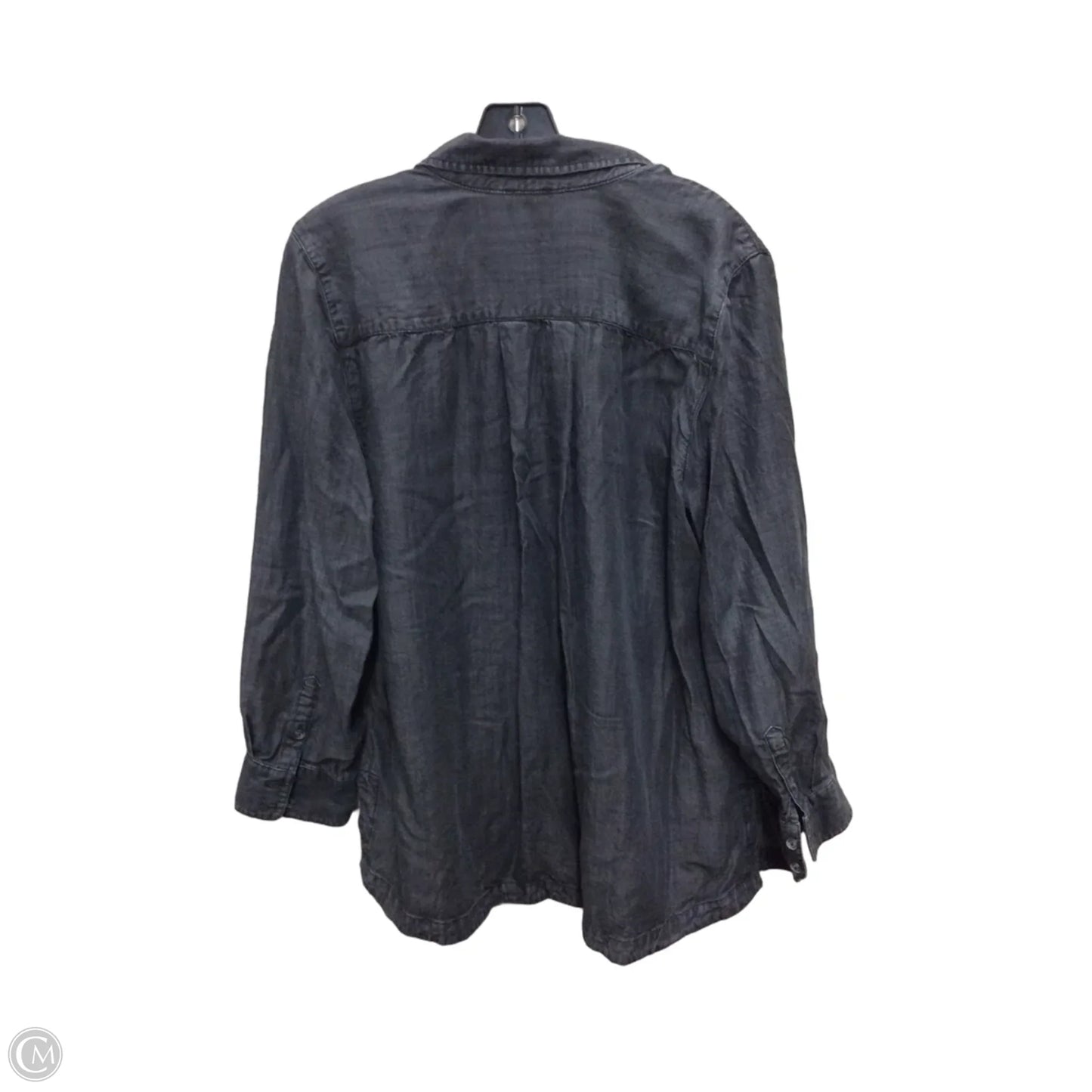 Top Long Sleeve By Chicos In Black, Size: Xl