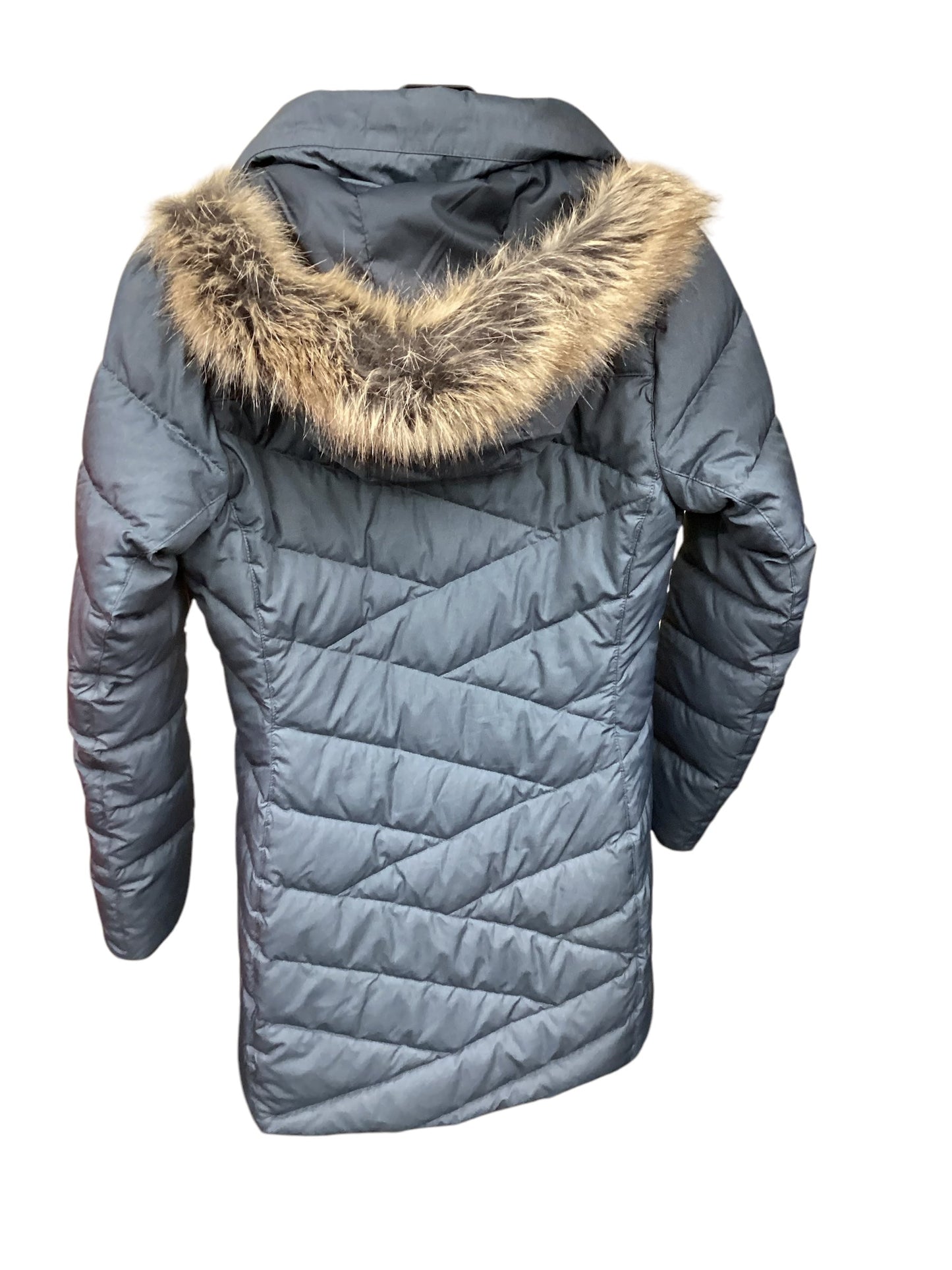 Coat Puffer & Quilted By Marmot In Grey & Orange, Size: Xs