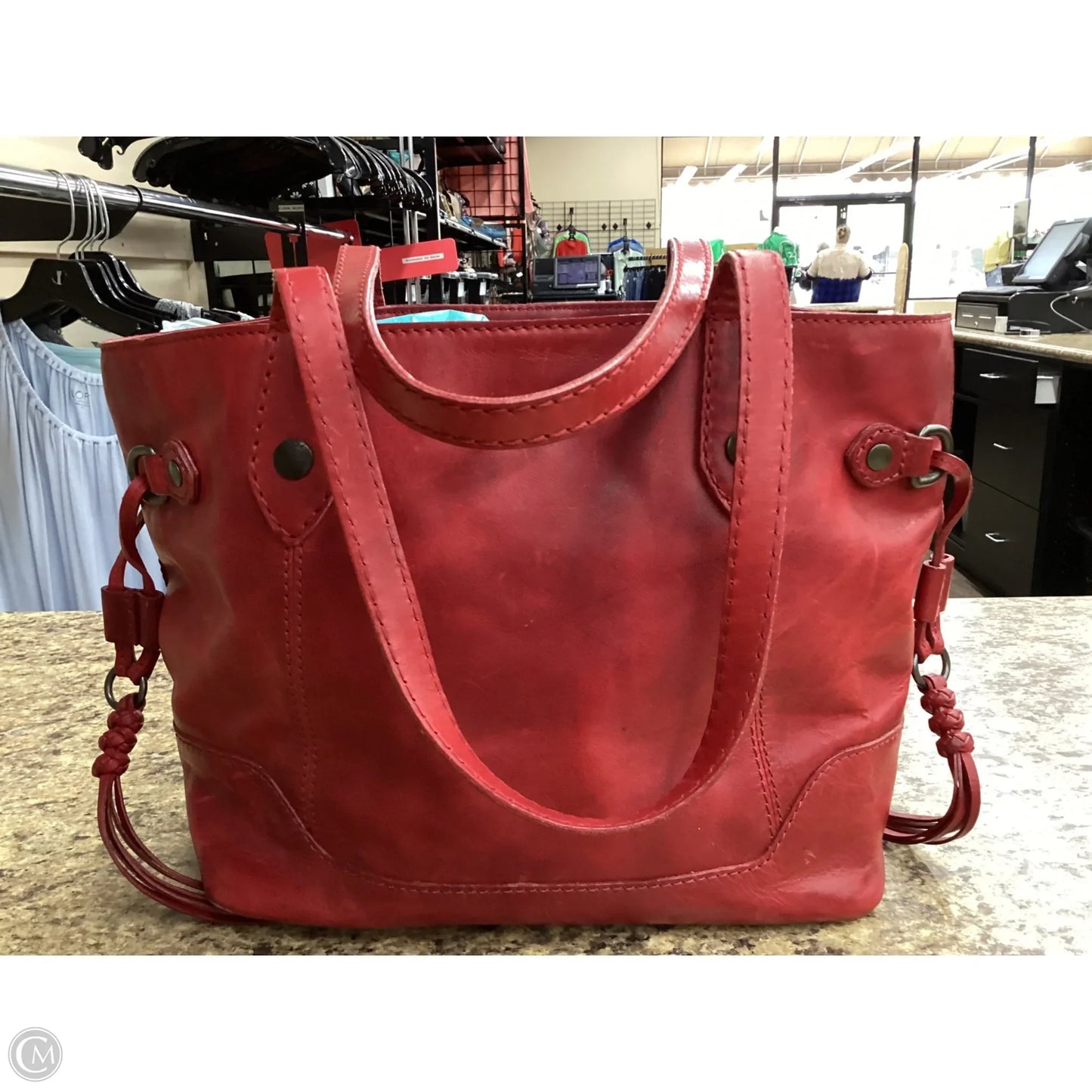 Handbag Designer By Frye, Size: Medium