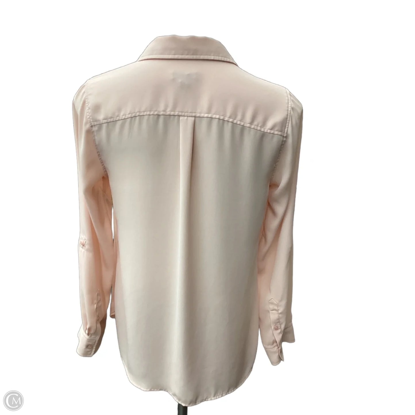 Blouse Long Sleeve By Talbots In Pink, Size: S