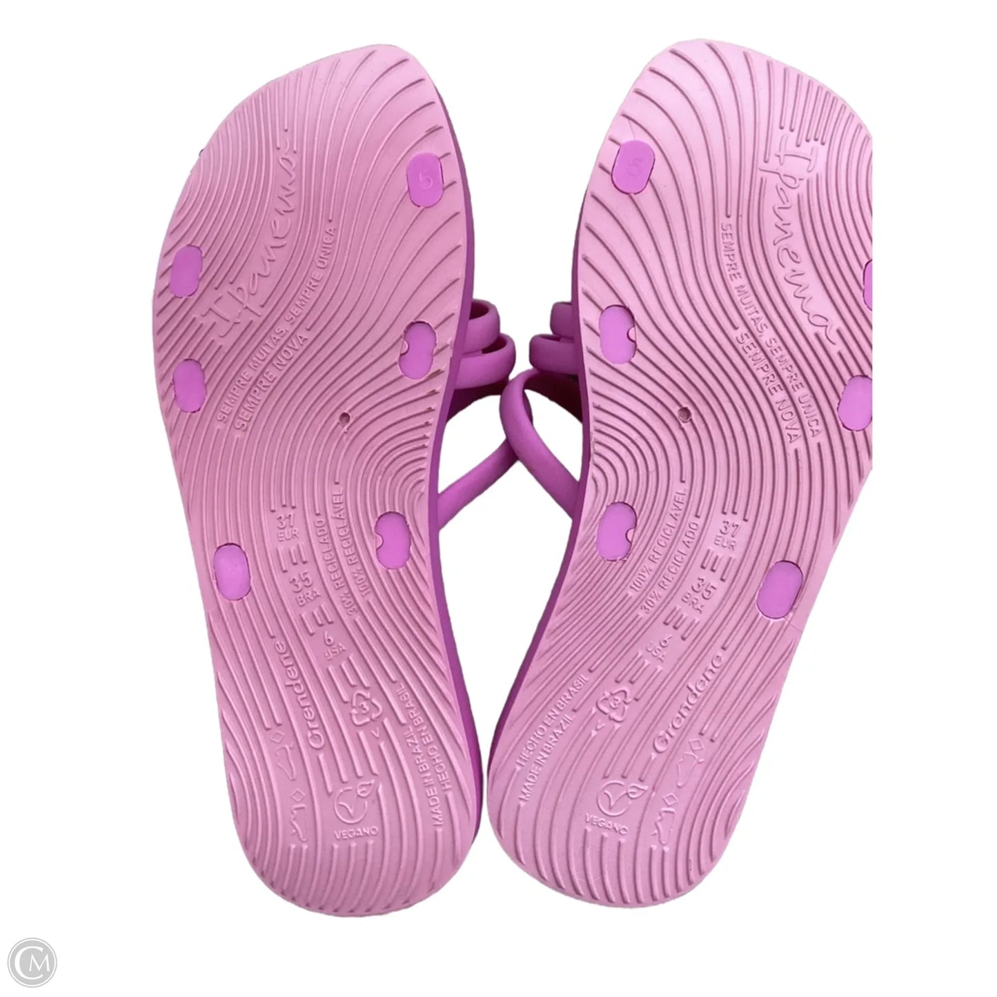 Sandals Flip Flops By Clothes Mentor In Pink, Size: 6