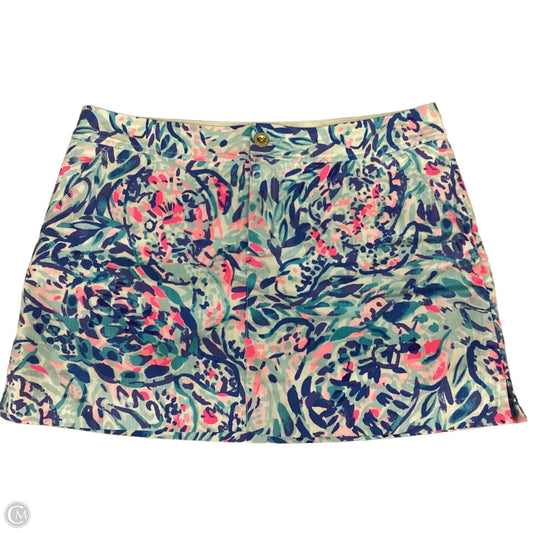 Skort Designer By Lilly Pulitzer In Multi-colored, Size: 16