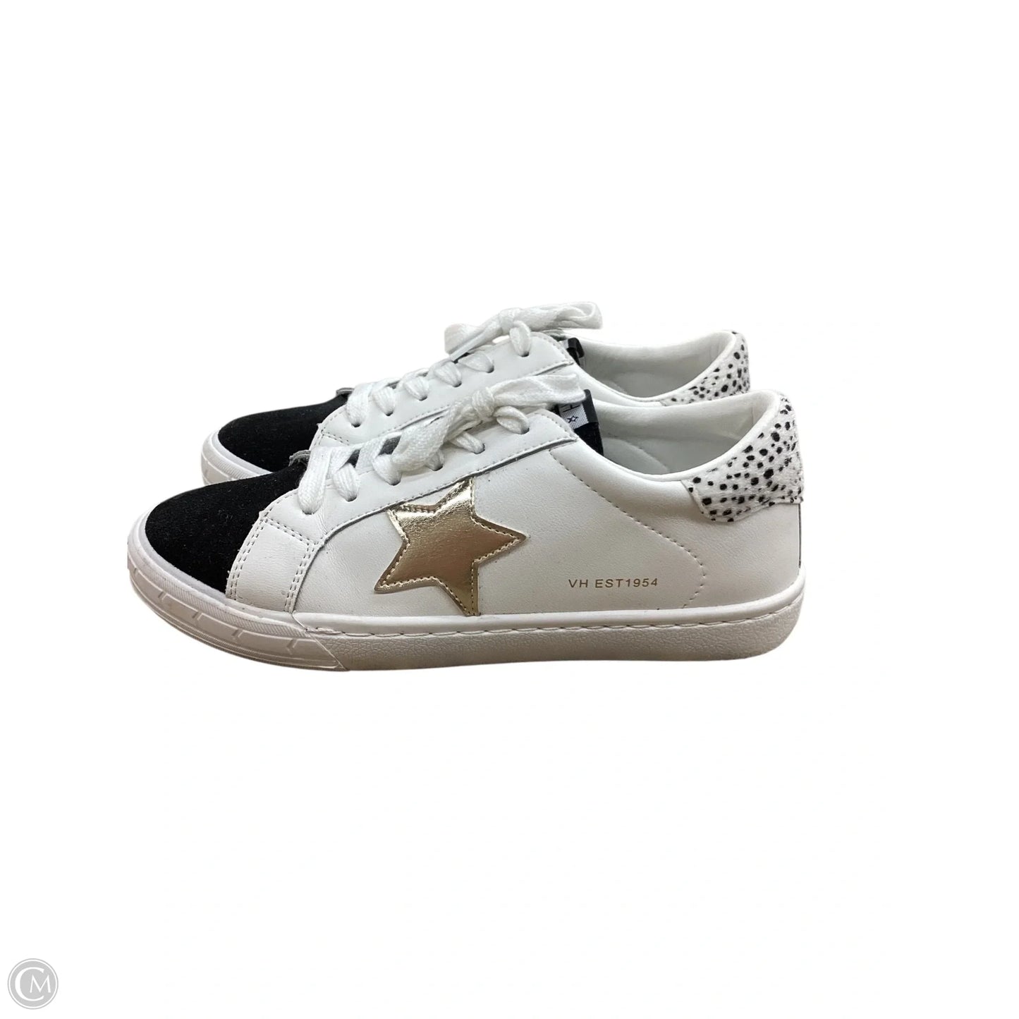 Shoes Sneakers By Vintage Havana In Black & White, Size: 7