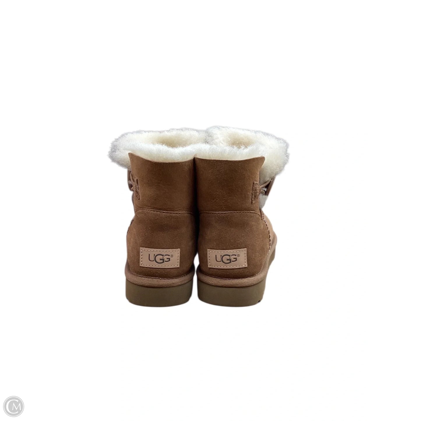 Boots Designer By Ugg In Brown, Size: 7