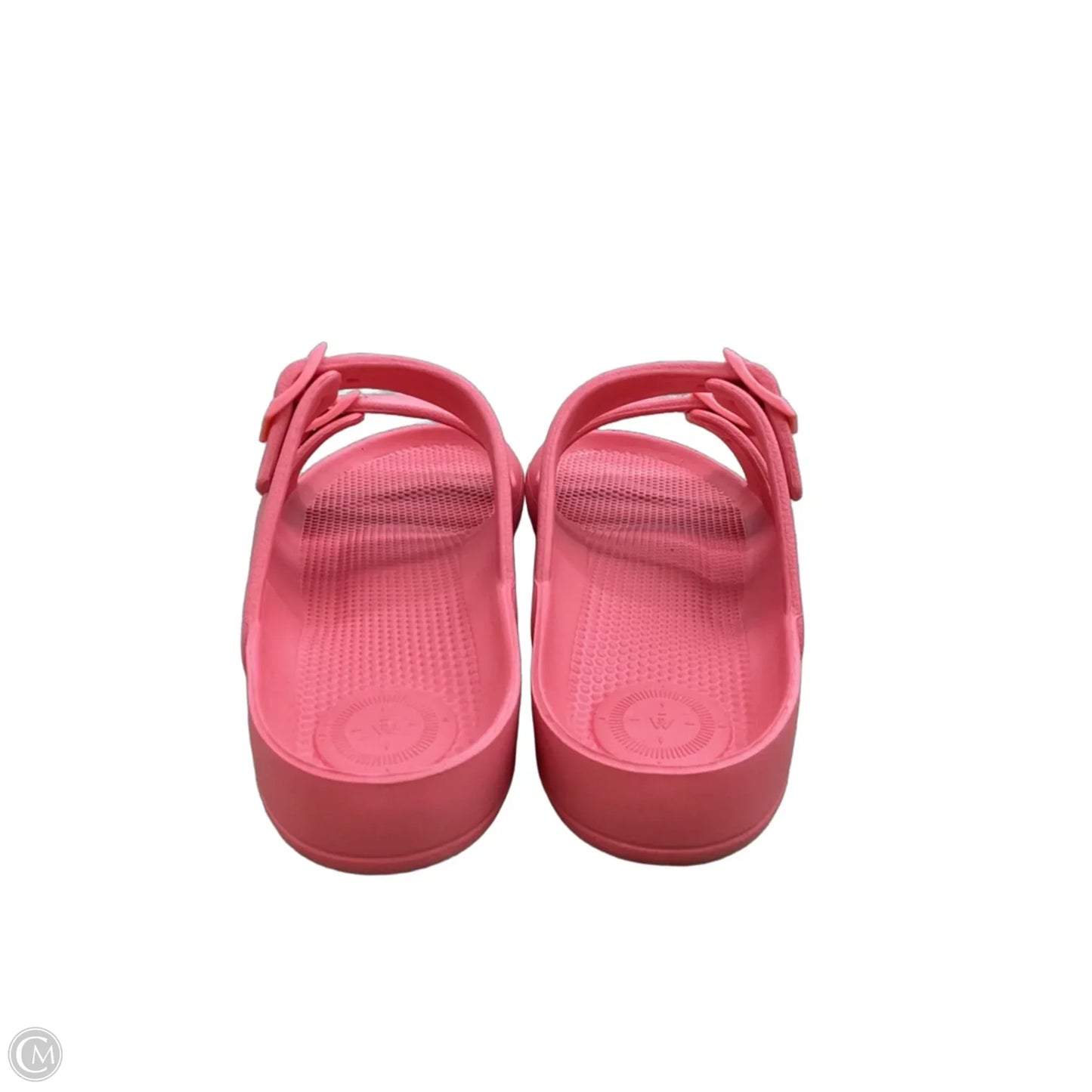 Sandals Flats By Totes In Pink, Size: 10