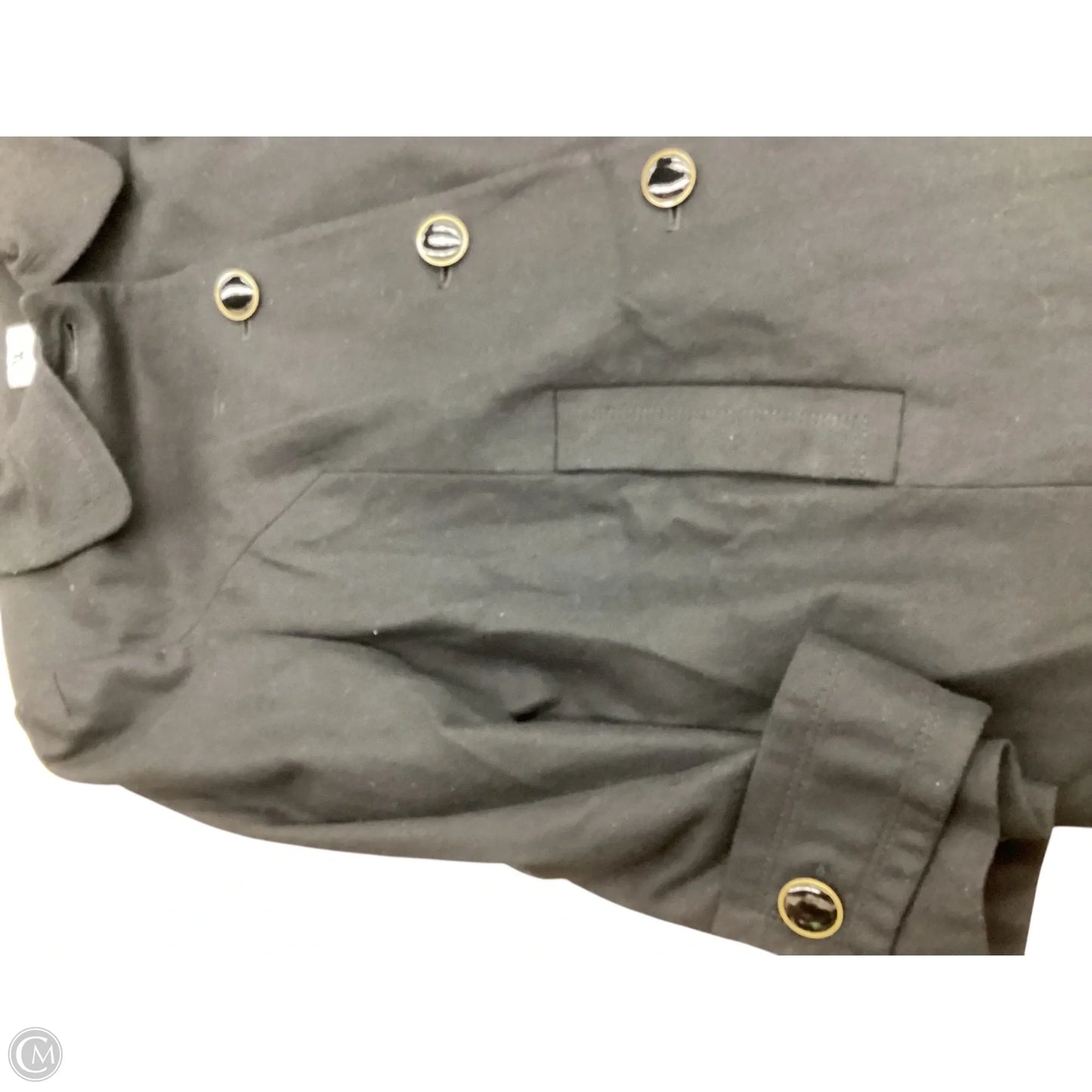 Coat Peacoat By Worthington In Black, Size: Xl