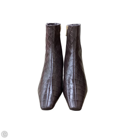 Boots Mid-calf Heels By Michael By Michael Kors In Brown, Size: 8