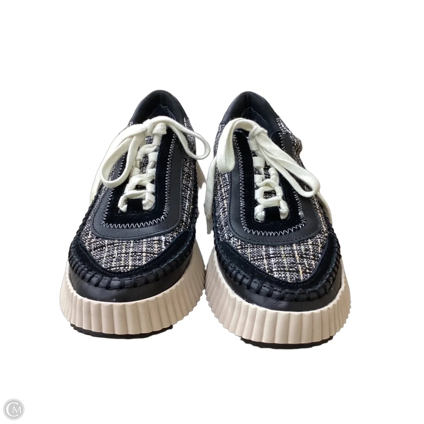 Shoes Sneakers By Dolce Vita In Black & Tan, Size: 8.5
