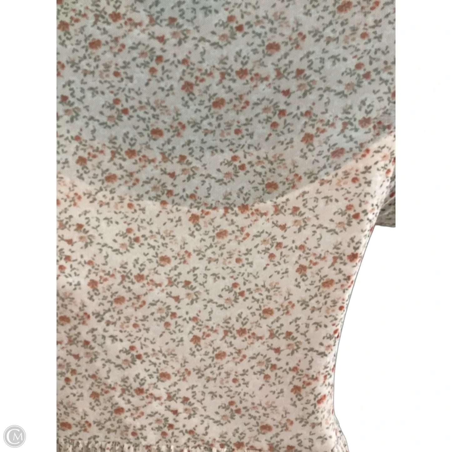 Dress Casual Midi By Auw In Coral, Size: M