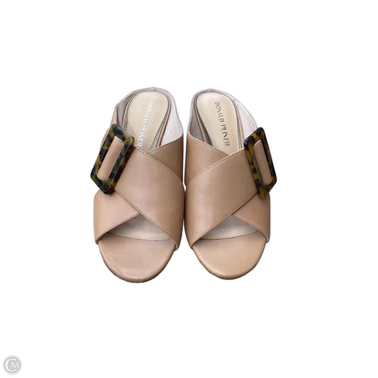 Shoes Heels Block By Donald Pliner In Beige, Size: 9
