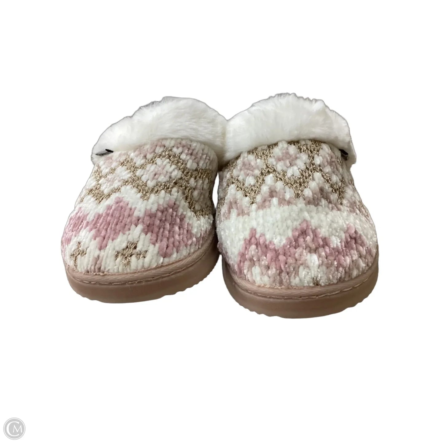 Slippers By Born In Pink & Tan, Size: 7