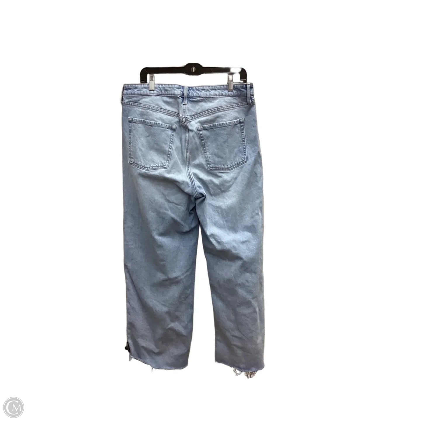 Jeans Wide Leg By Old Navy In Blue Denim, Size: 14