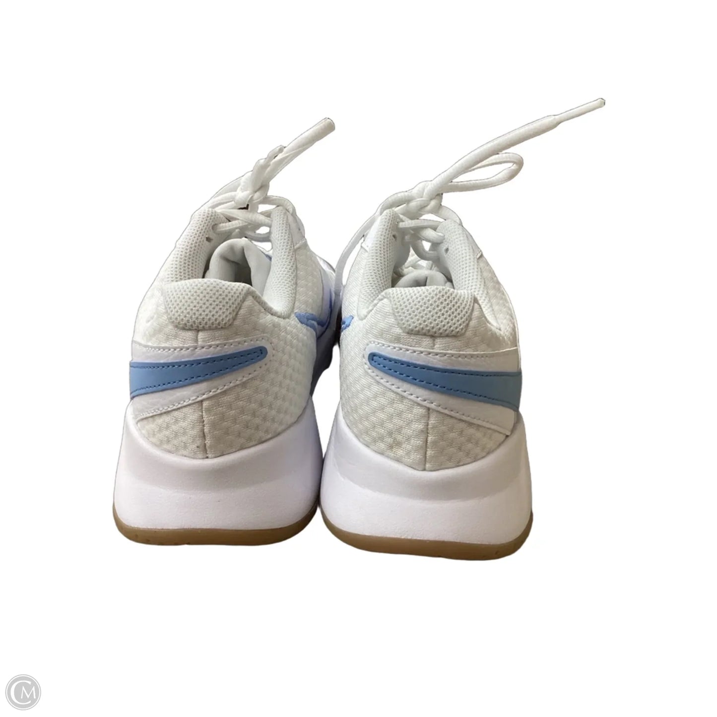 Shoes Athletic By Nike In Blue & White, Size: 9