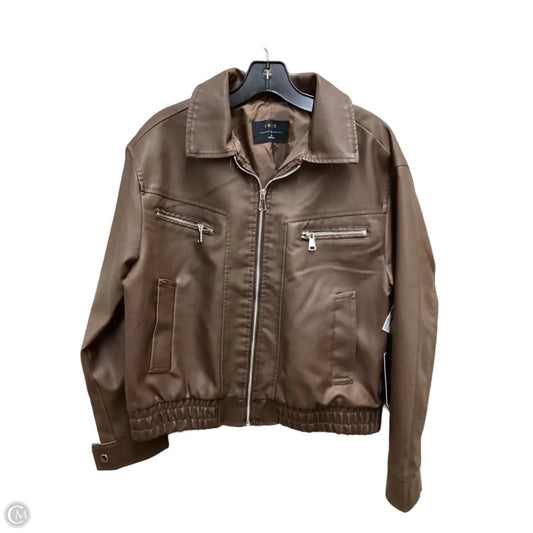 Jacket Other By Iris In Brown, Size: M