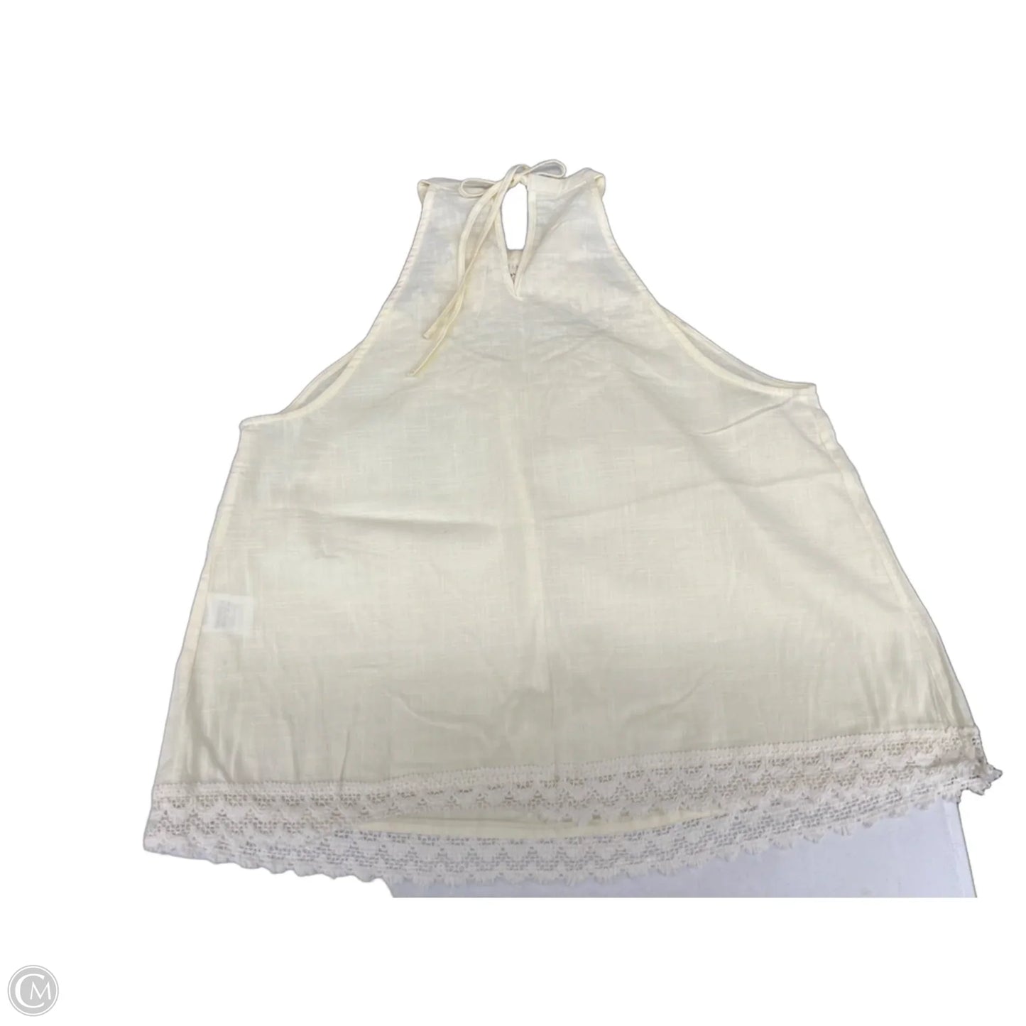 Top Sleeveless By Listicle In Yellow, Size: L