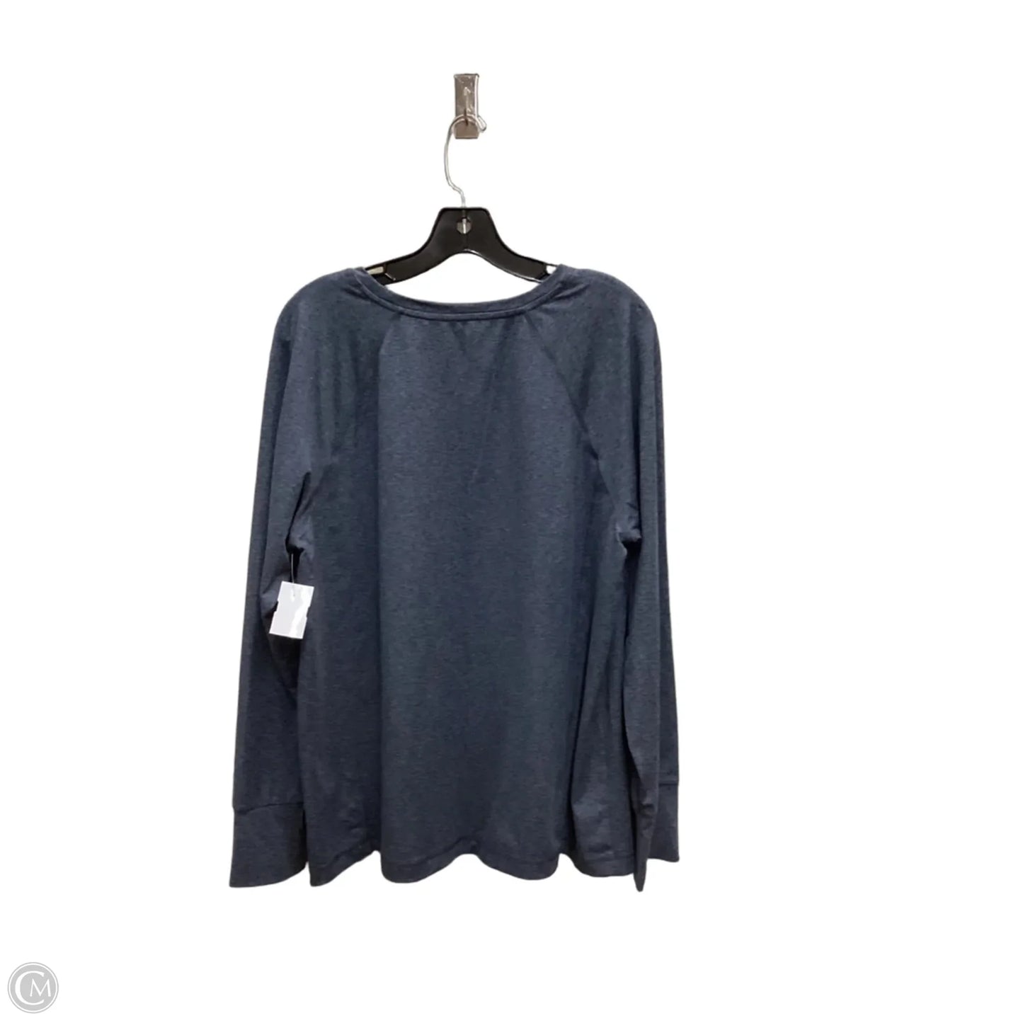 Athletic Top Long Sleeve Crewneck By J. Jill In Grey, Size: L