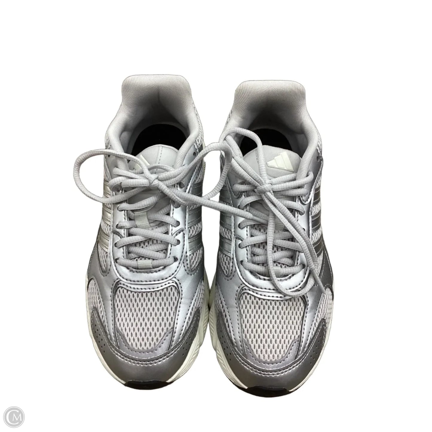 Shoes Athletic By Adidas In Silver, Size: 6.5