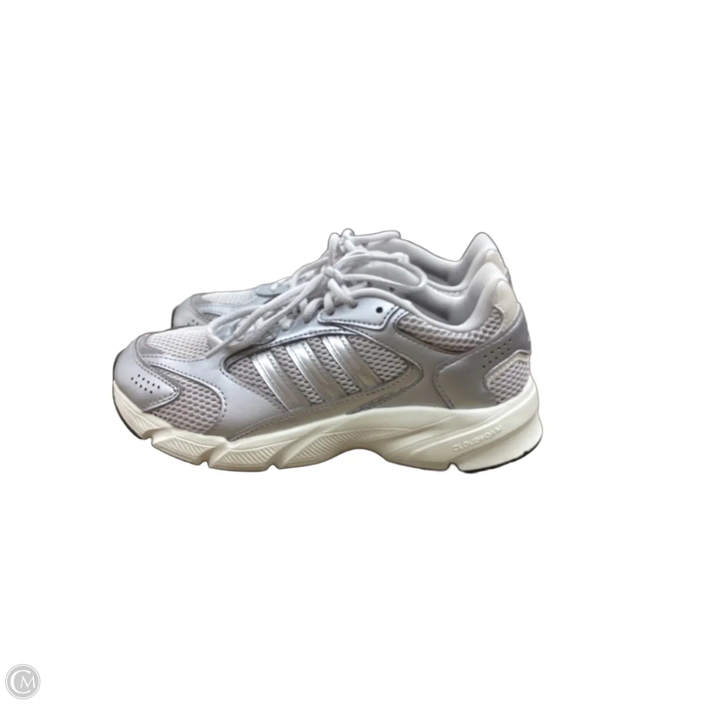 Shoes Athletic By Adidas In Silver, Size: 6.5