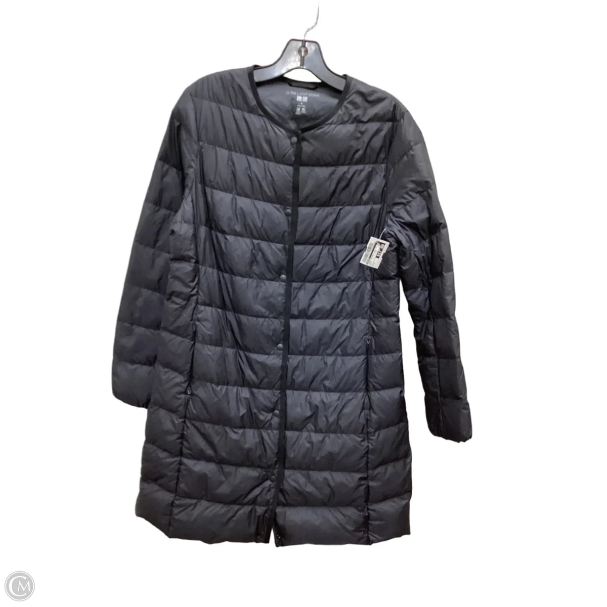 Jacket Puffer & Quilted By Uniqlo In Black, Size: M