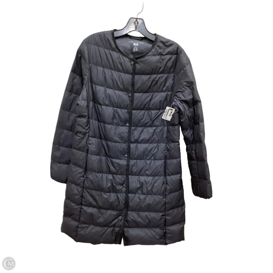 Jacket Puffer & Quilted By Uniqlo In Black, Size: M