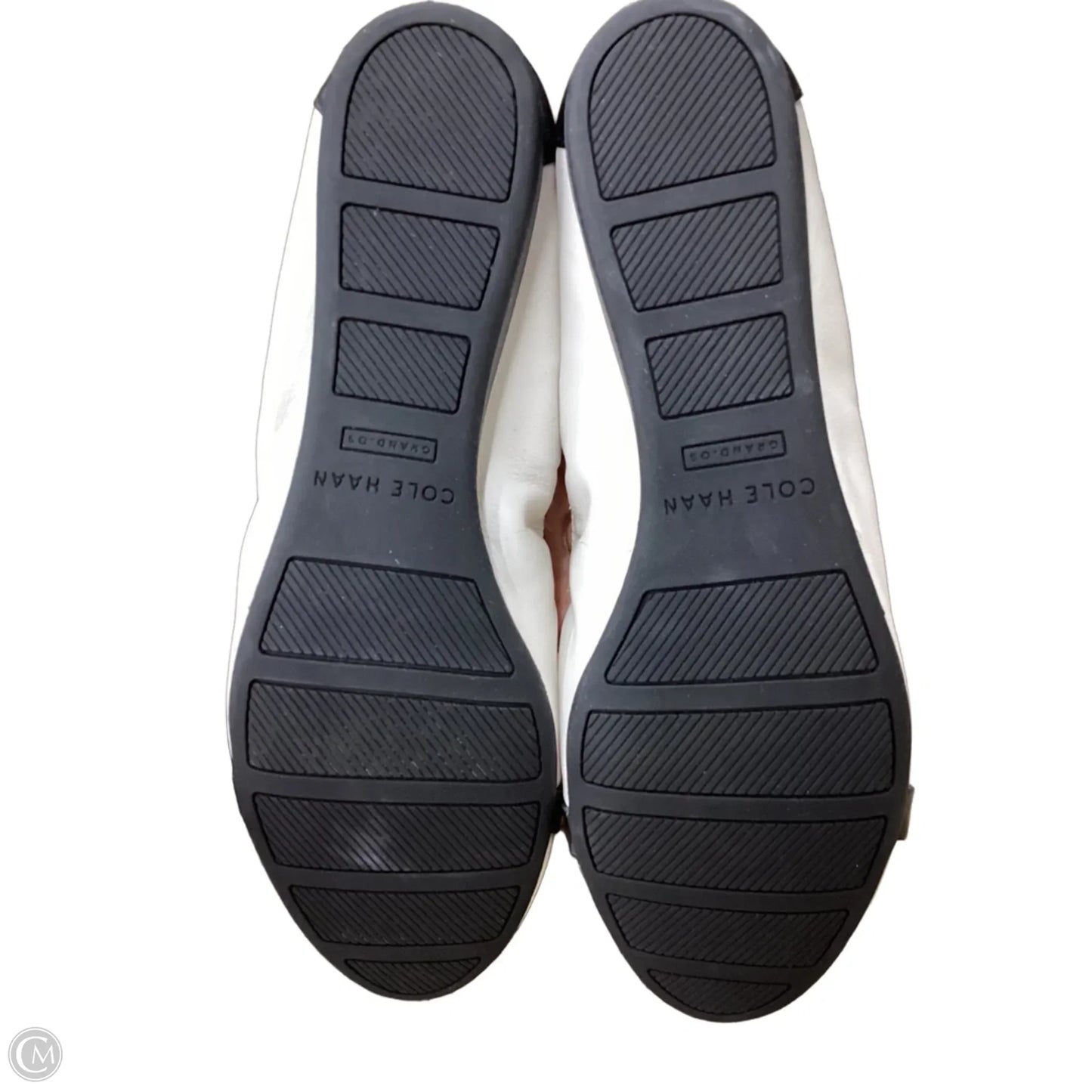 Shoes Flats By Cole-haan In Black & White, Size: 7.5