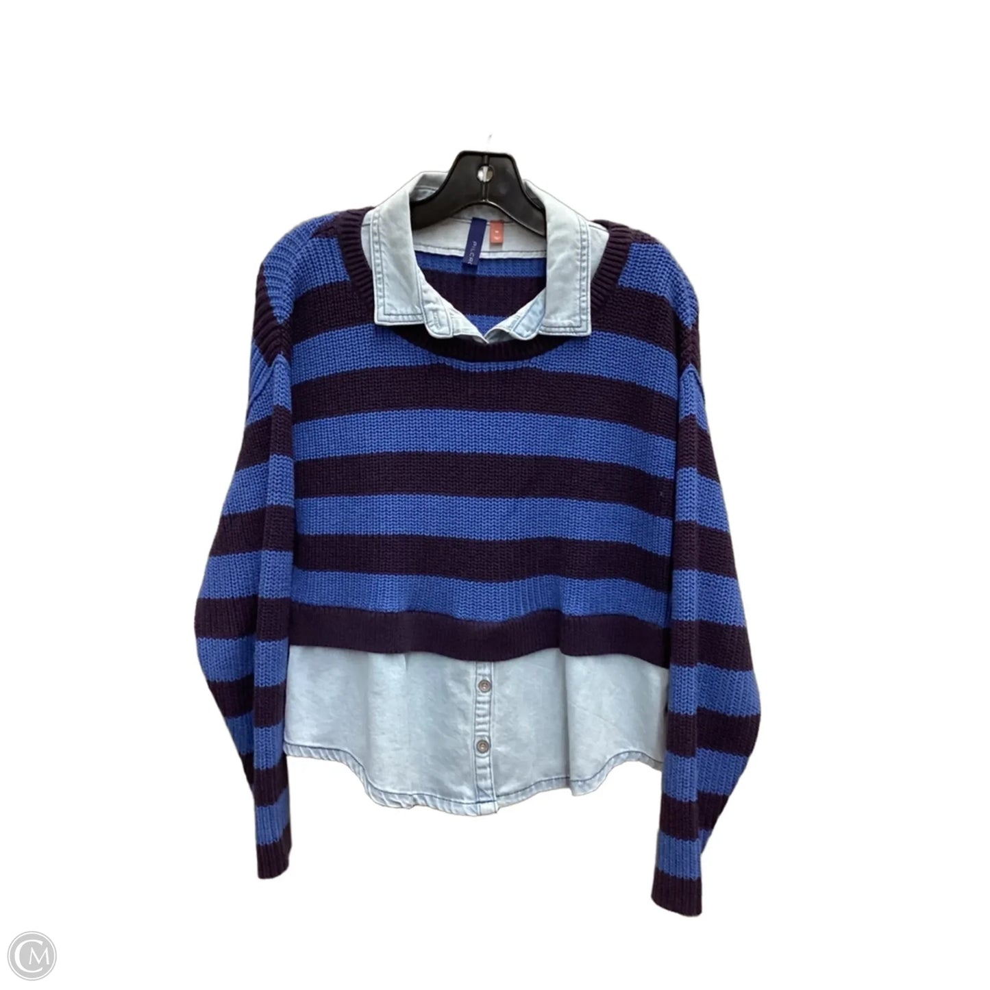Sweater By Pilcro In Striped Pattern, Size: Xs