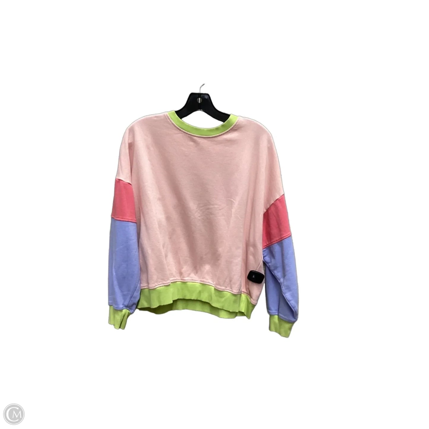 Top Long Sleeve By Clothes Mentor In Pink, Size: L