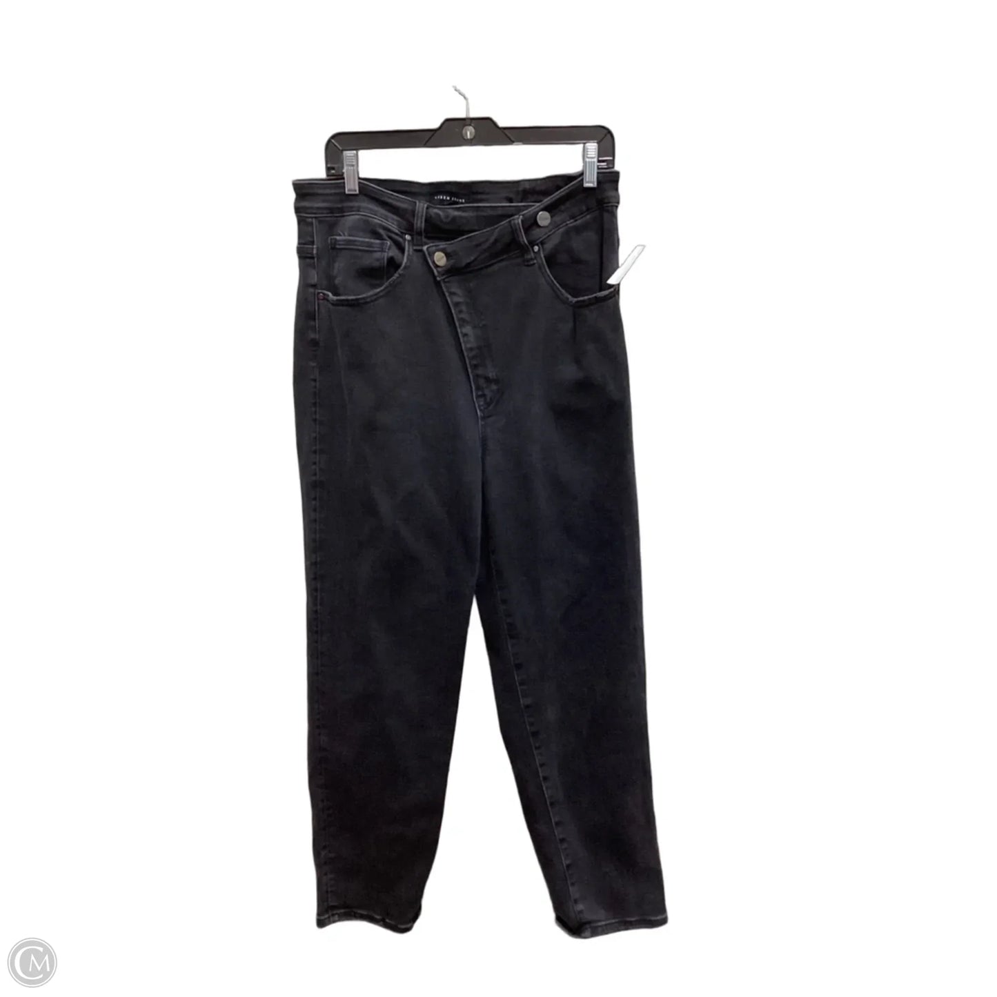 Jeans Straight By Risen In Black, Size: Xl
