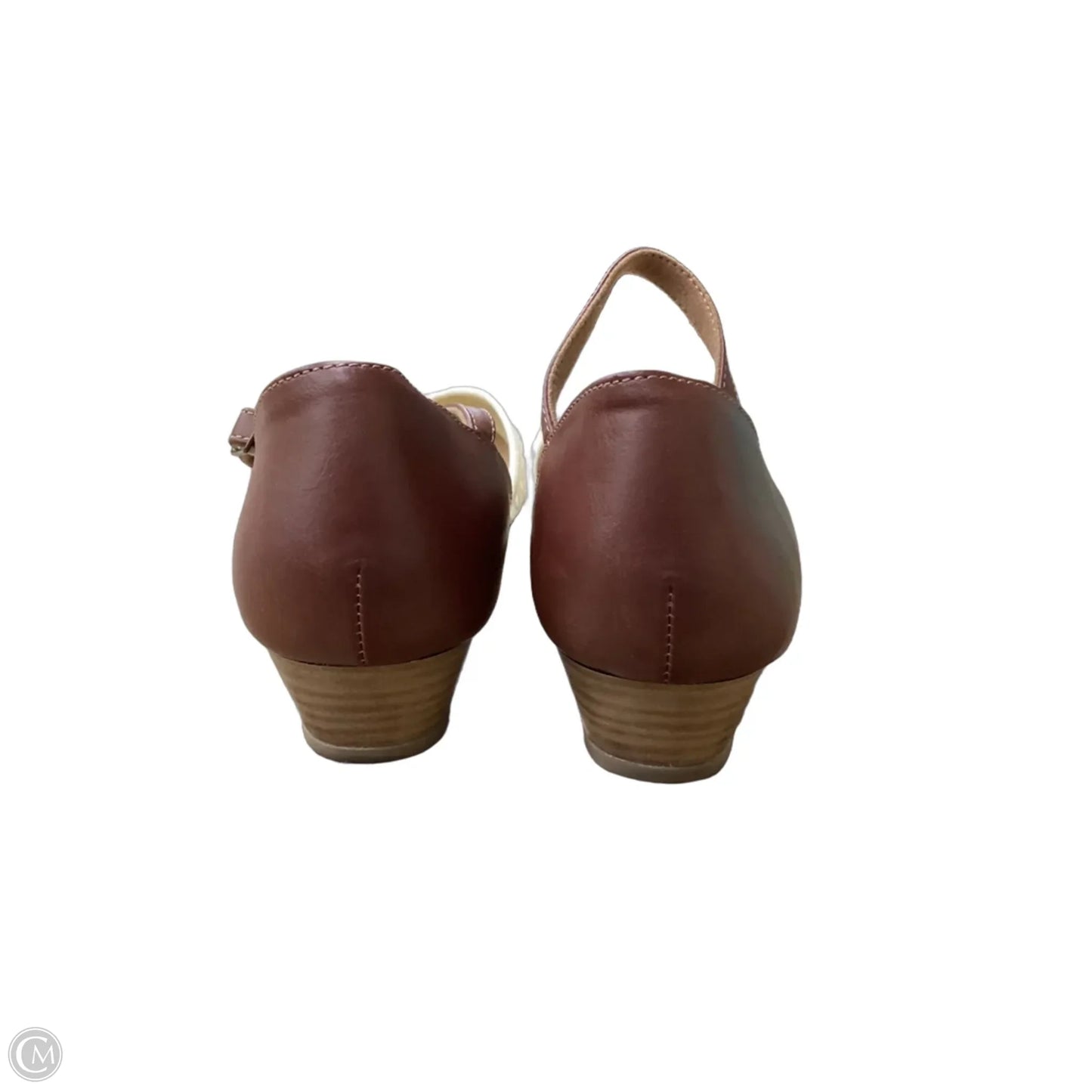 Shoes Flats By Seychelles In Brown & Cream, Size: 11