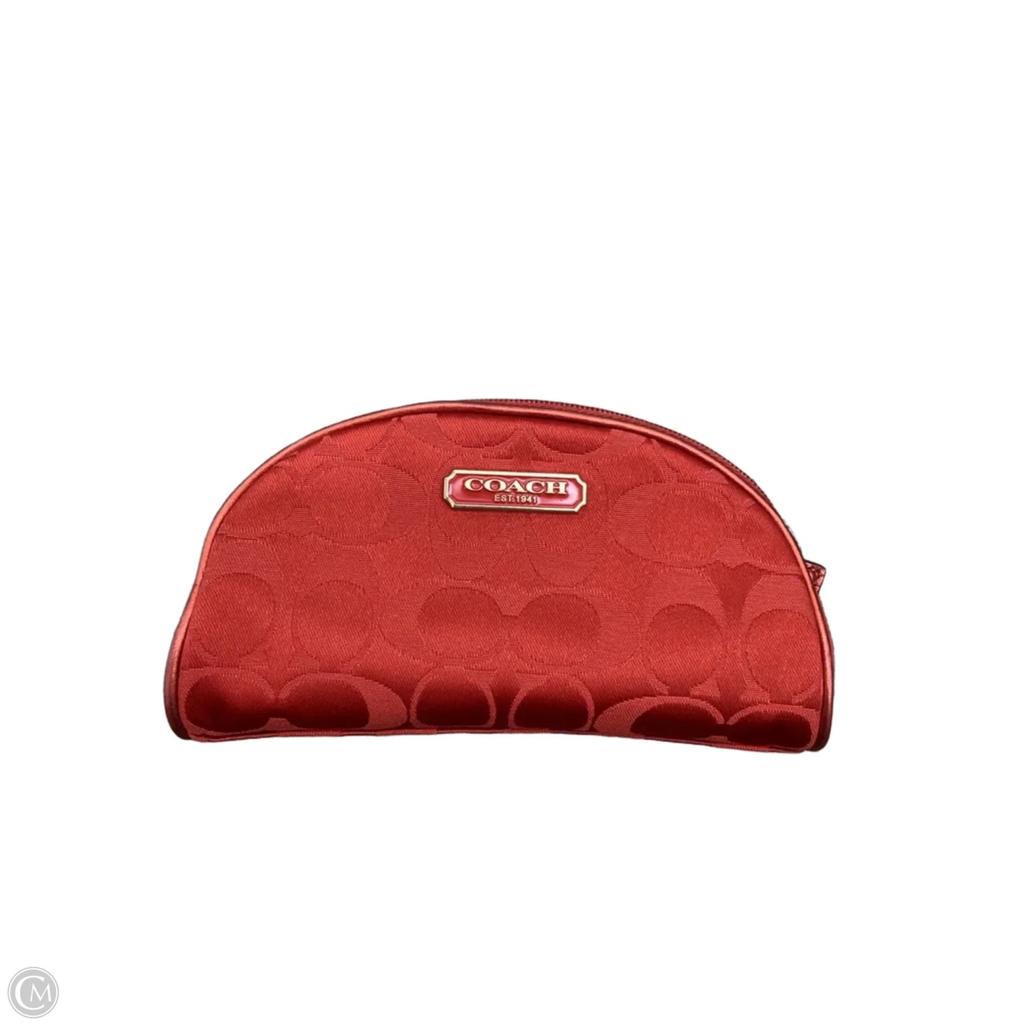Makeup Bag Designer By Coach, Size: Small