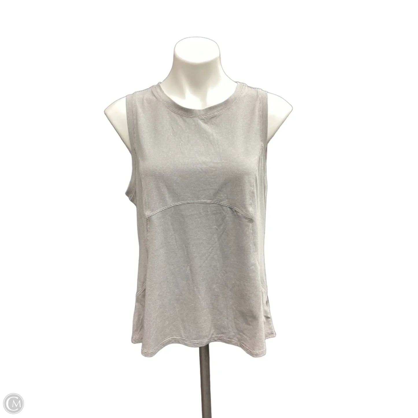 Athletic Tank Top By Spyder In Grey, Size: L