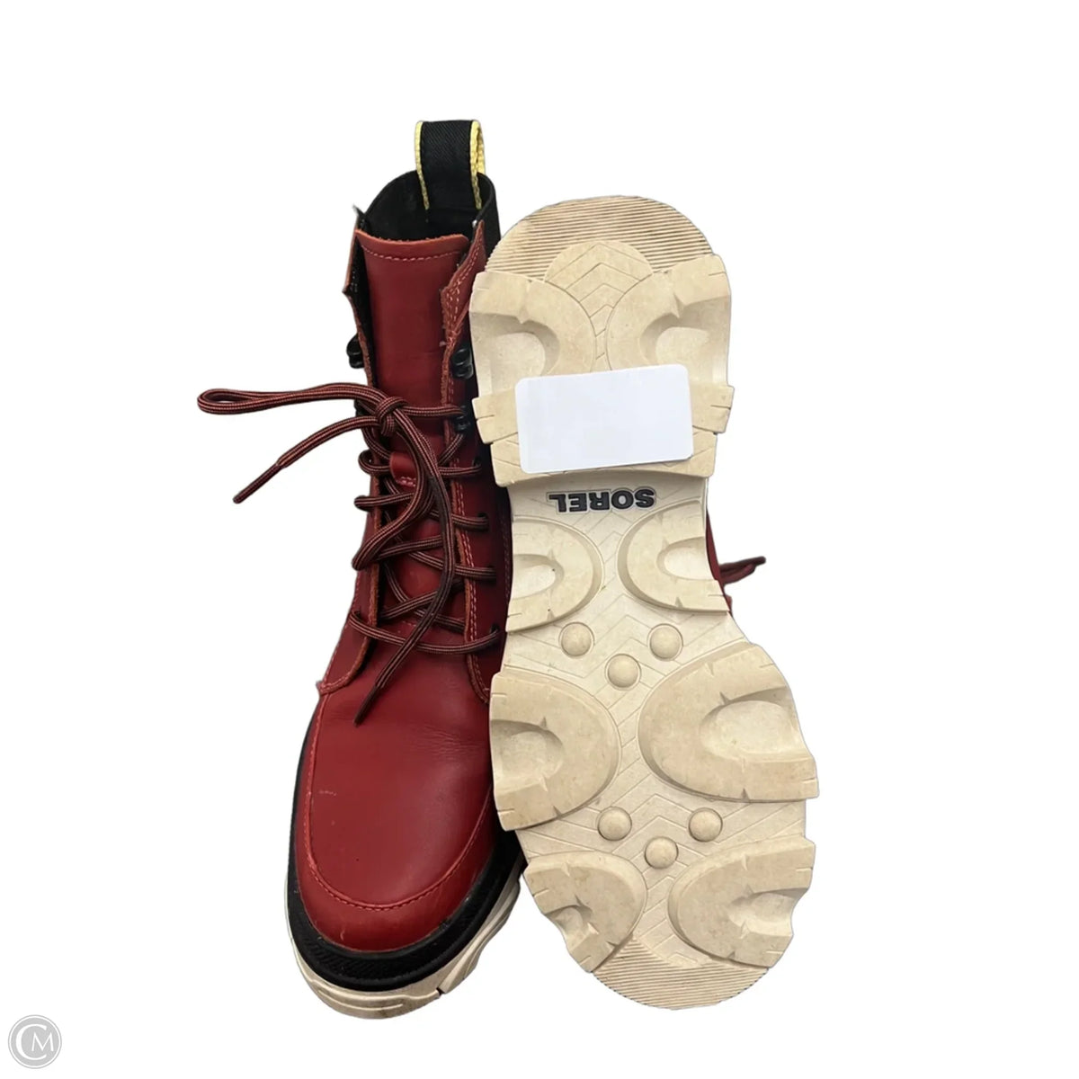 Boots Leather By Sorel In Red, Size: 8