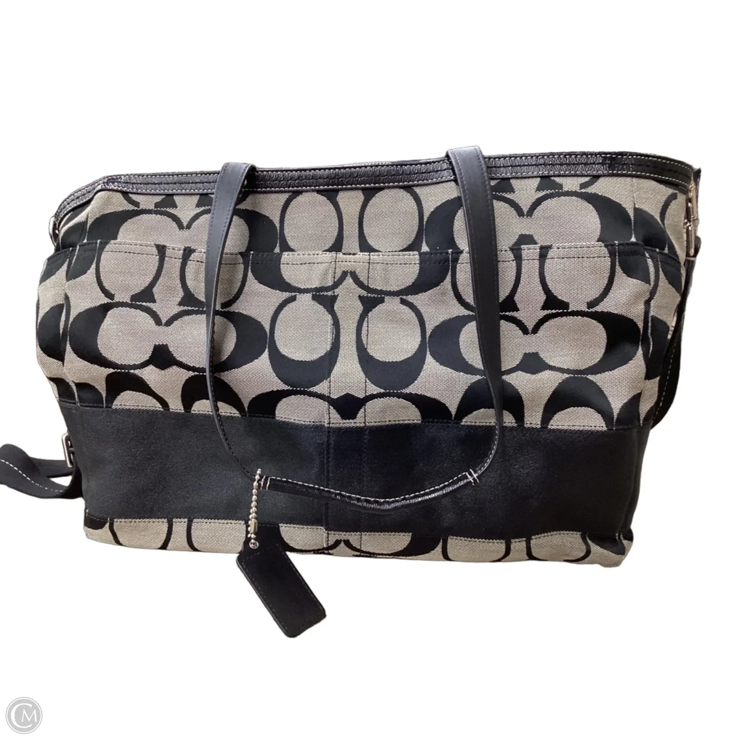 Diaper Bag Designer By Coach, Size: Large