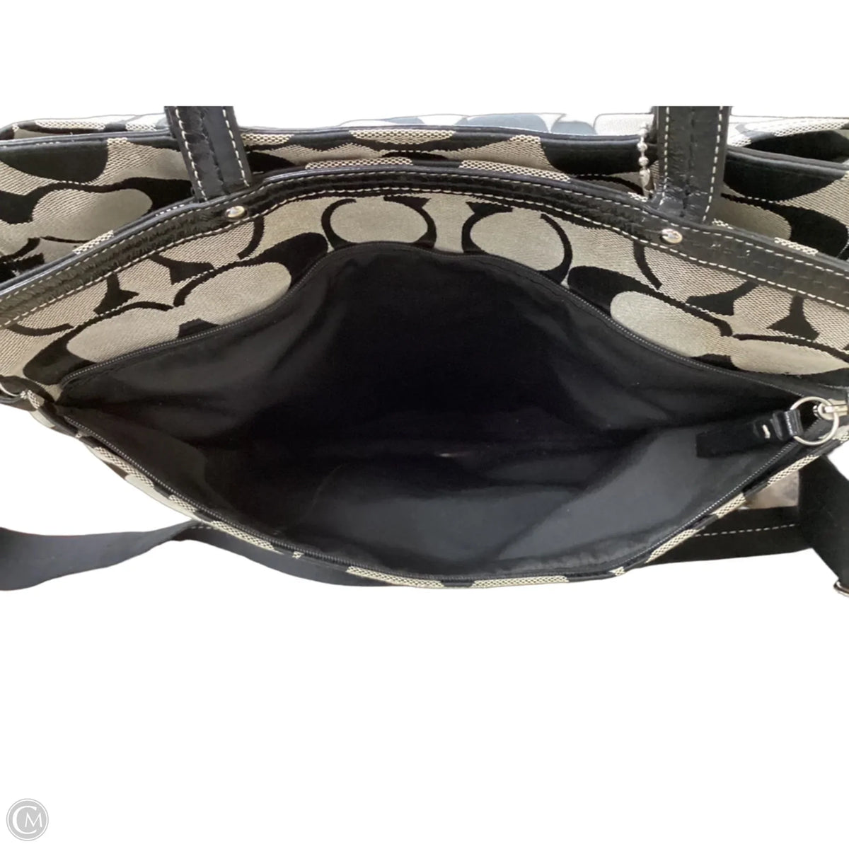 Diaper Bag Designer By Coach, Size: Large