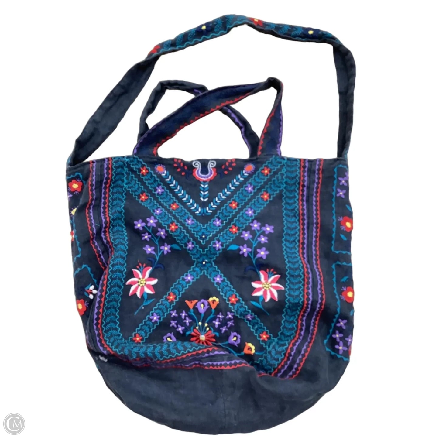 Handbag Designer By Johnny Was, Size: Medium