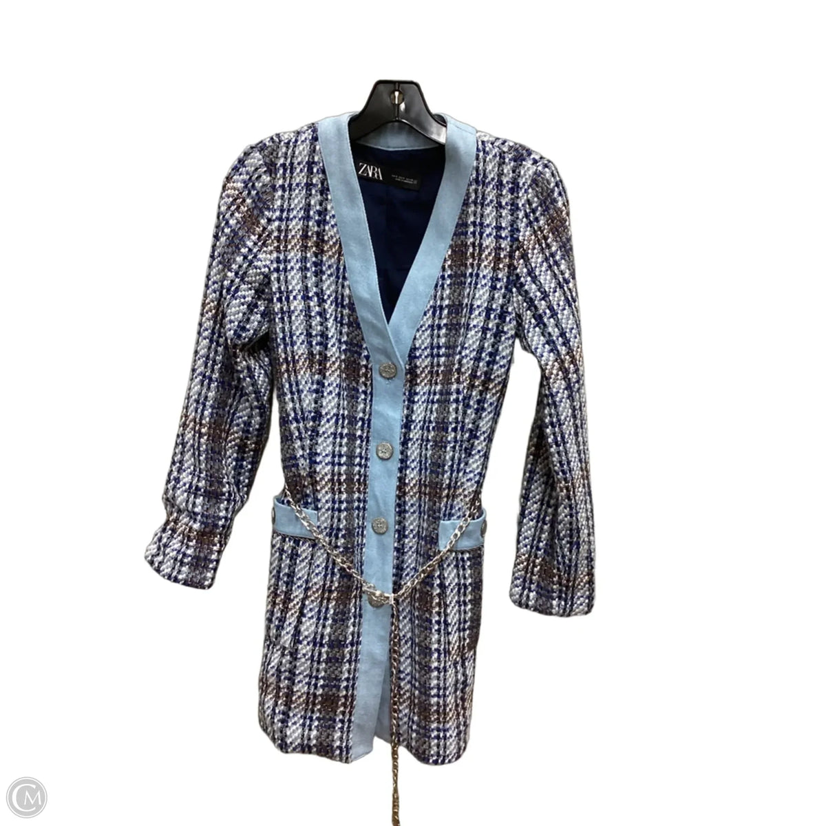 Blazer By Zara In Blue, Size: S