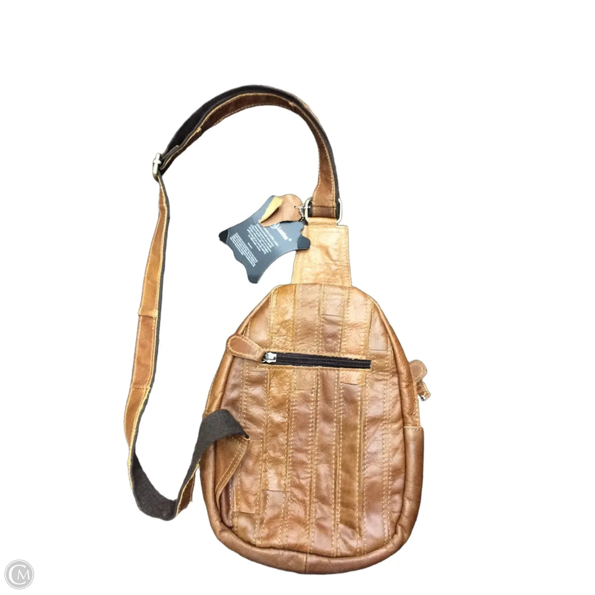 Crossbody Leather By Clothes Mentor, Size: Medium