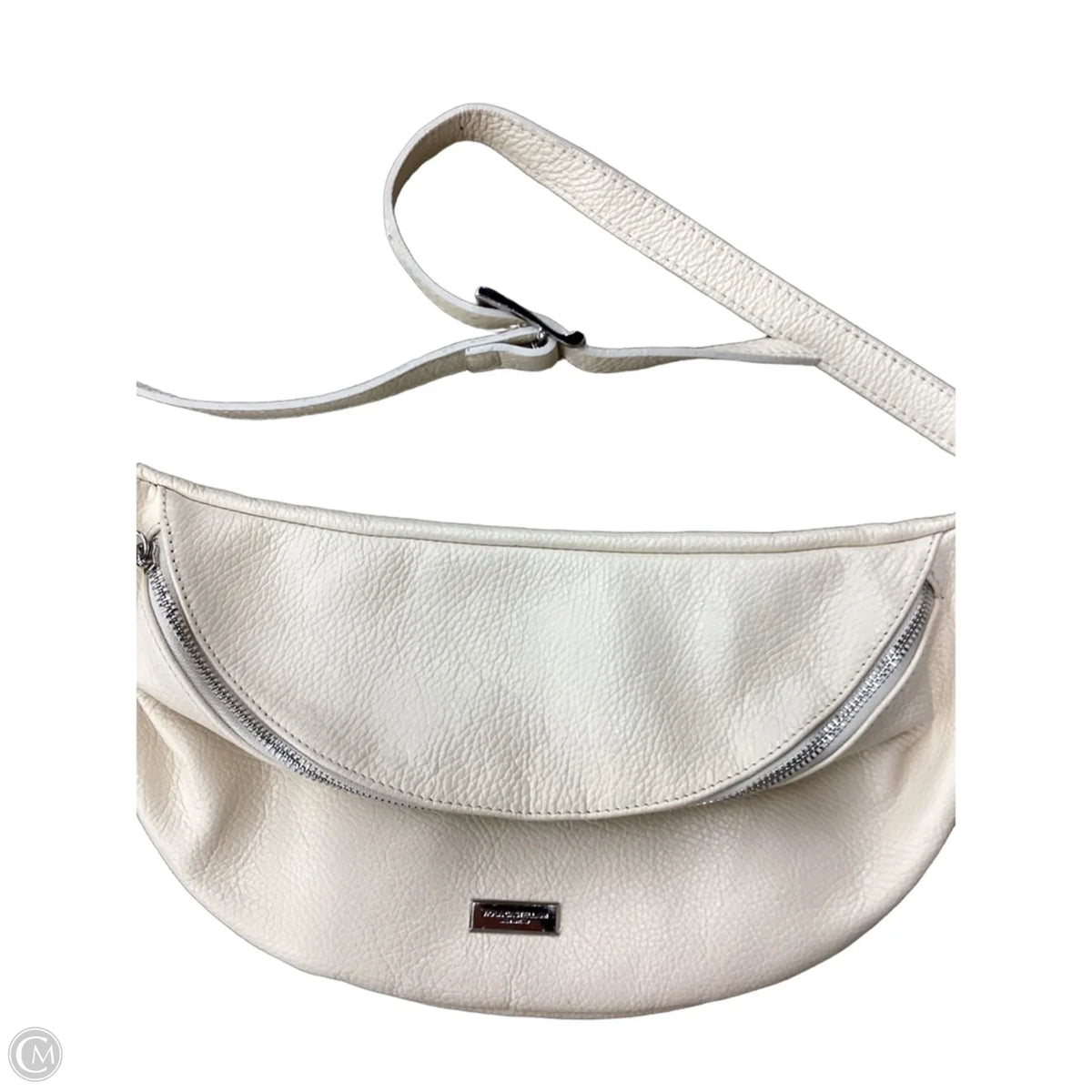 Crossbody Leather By Clothes Mentor, Size: Medium