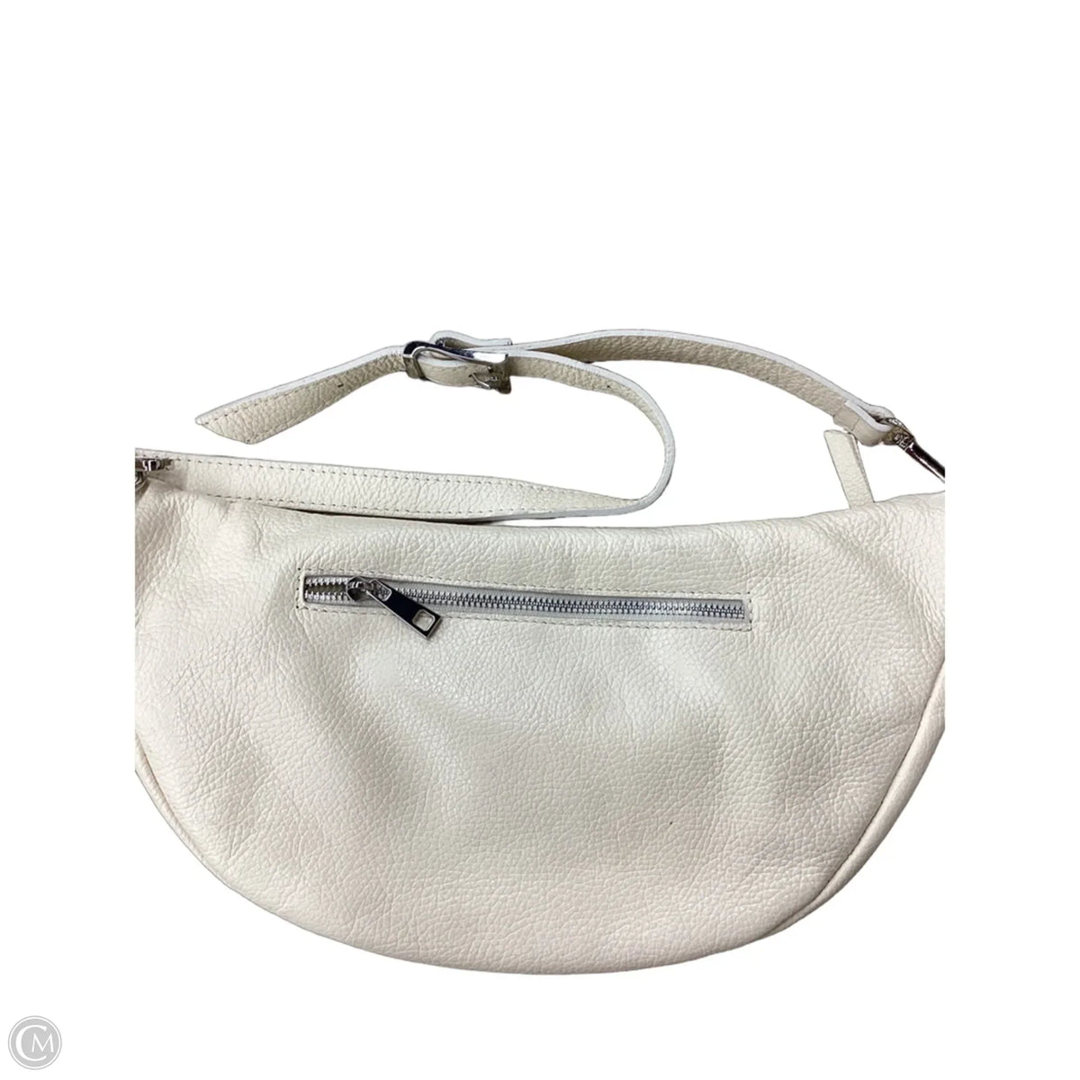 Crossbody Leather By Clothes Mentor, Size: Medium