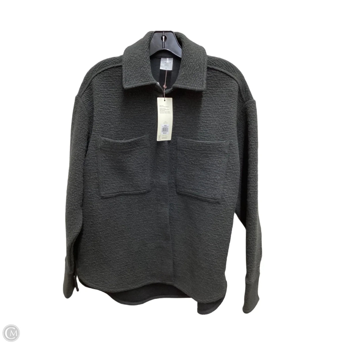 Jacket Shirt By Calia In Black, Size: S