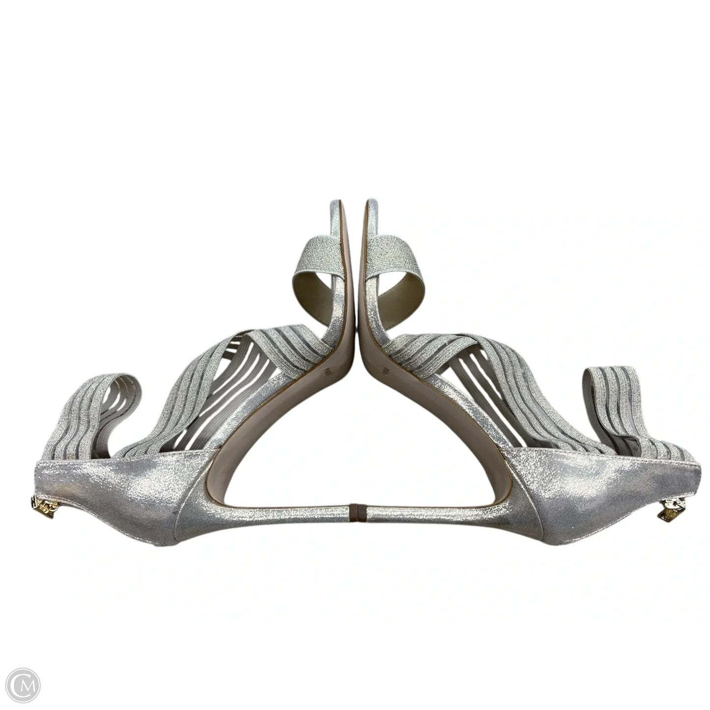 Shoes Heels Stiletto By Jessica Simpson In Gold, Size: 9.5