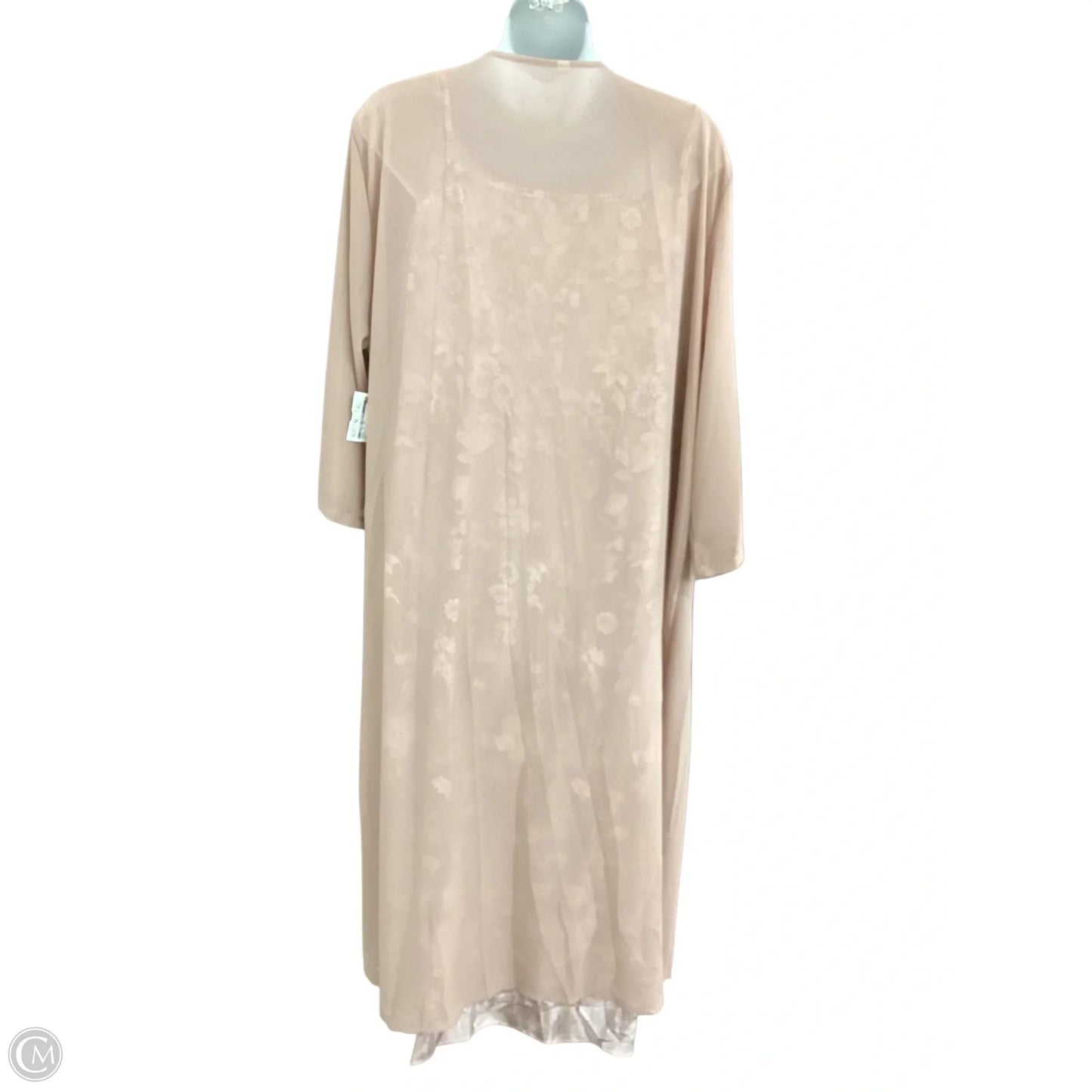 Dress Set 2pc By Clothes Mentor In Mauve, Size: 2x