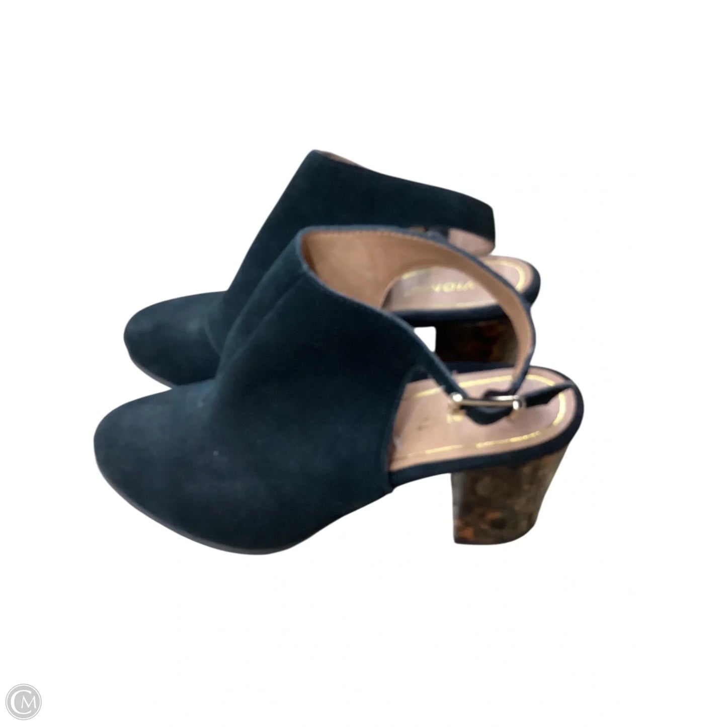 Shoes Heels Block By Vionic In Black & Brown, Size: 10