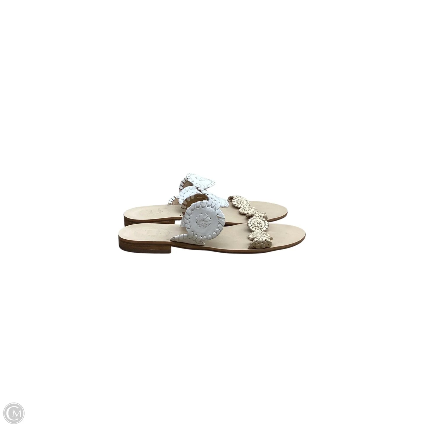 Sandals Flats By Jack Rogers In Beige, Size: 8