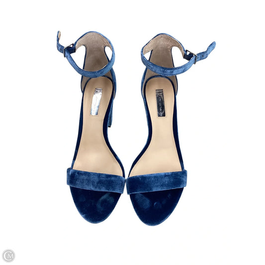 Shoes Heels Block By Inc In Blue, Size: 8.5