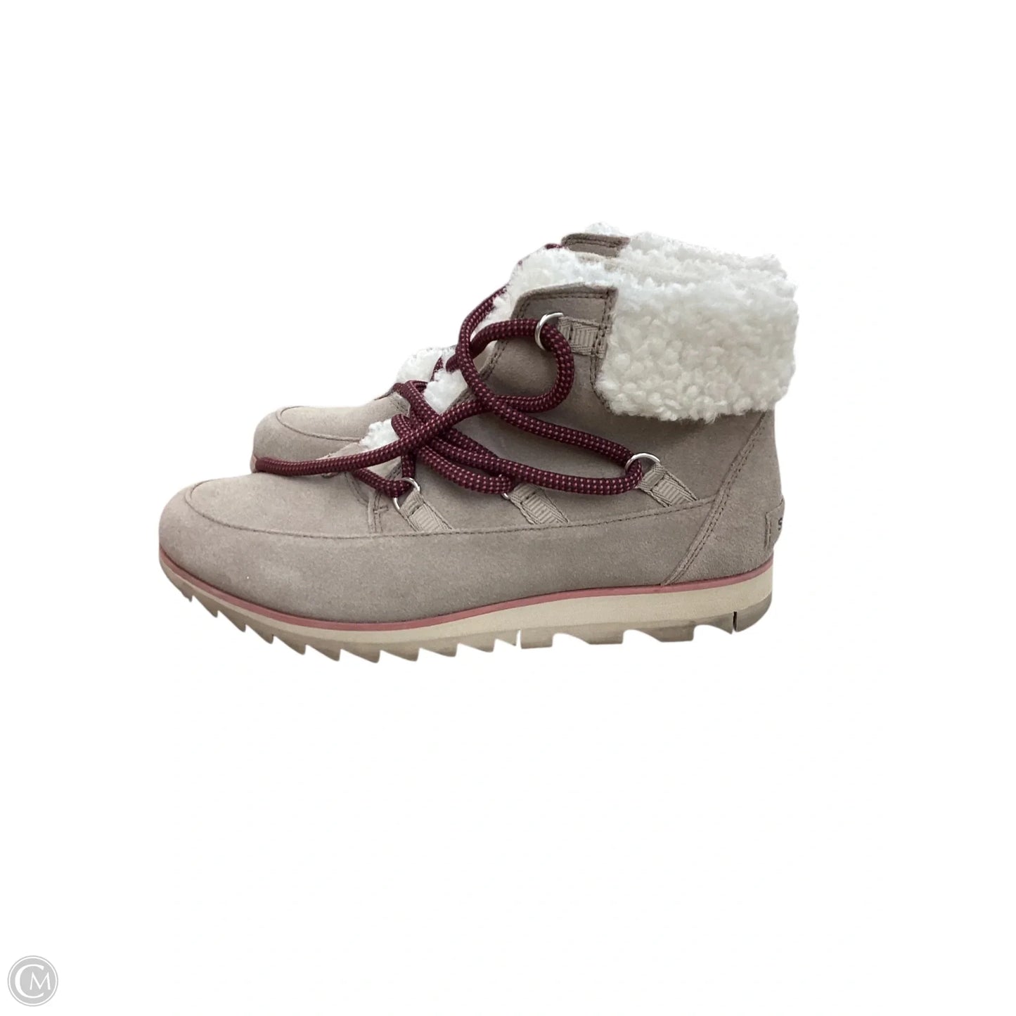 Boots Ankle Flats By Sorel In Taupe, Size: 8.5